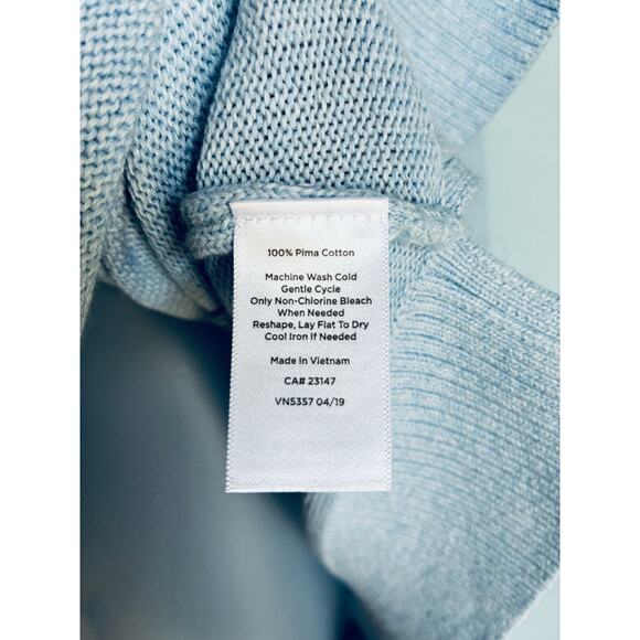 Talbots Blue Sweater 3X - Picture 7 of 8